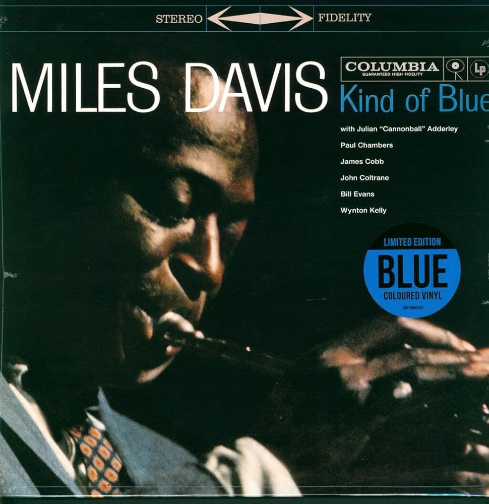 Miles Davis Kind of Blue vinyl record at Blackmoon Listening Bar Beijing